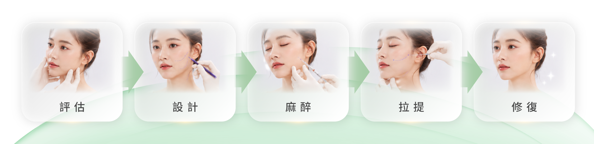 藍鑽魚骨線 辰美學