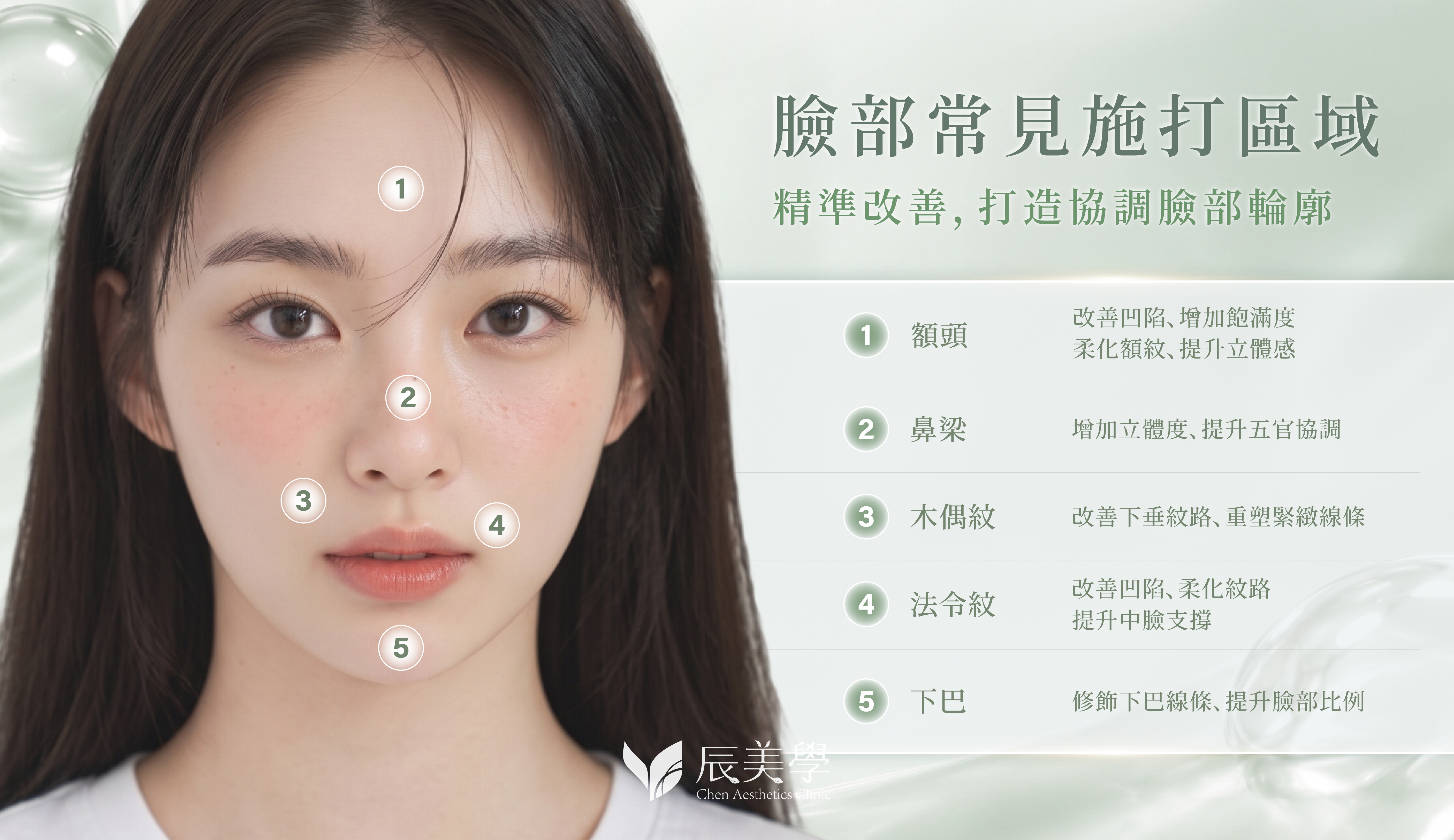 v50玻尿酸適合施打部位_辰美學